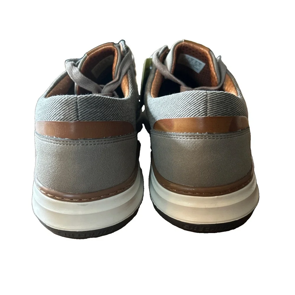NWT Skechers CLASSIC Fit MORENO-EDERSON Shoe Taupe Beige Shoes Mens Size 11